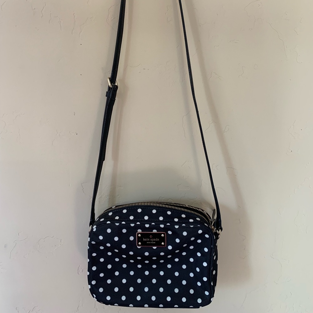 KATE SPADE POLKA DOT SMALL CROSSBODY BAG